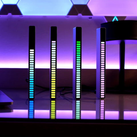 RGB Music Level Lights (2pc)