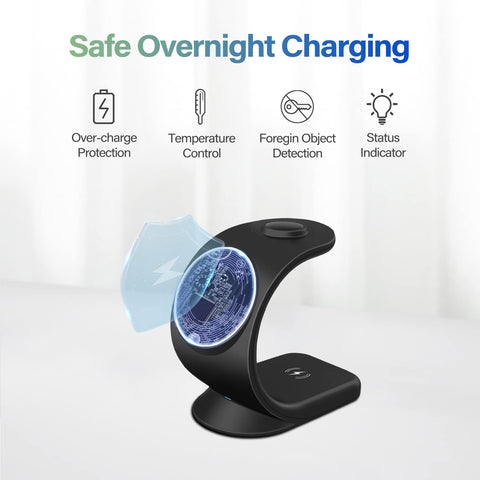 3 in 1 Magnetic Wireless Charger