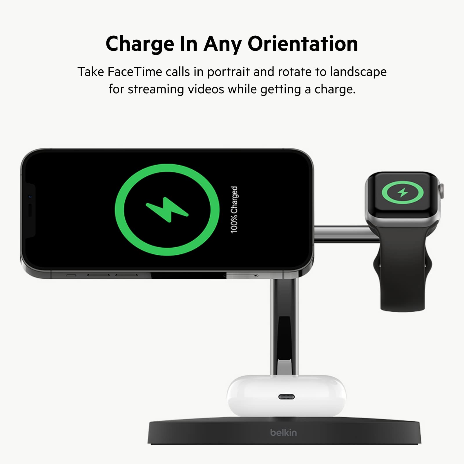 3 in 1 15W Wireless Charger